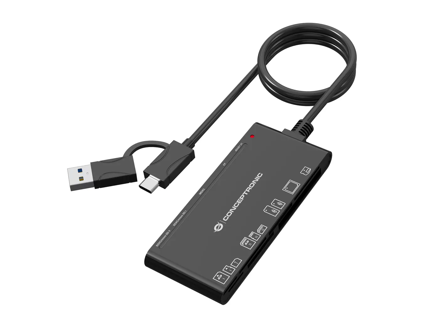 3-IN-1 CARD READER USB 3.2 GEN 2  C