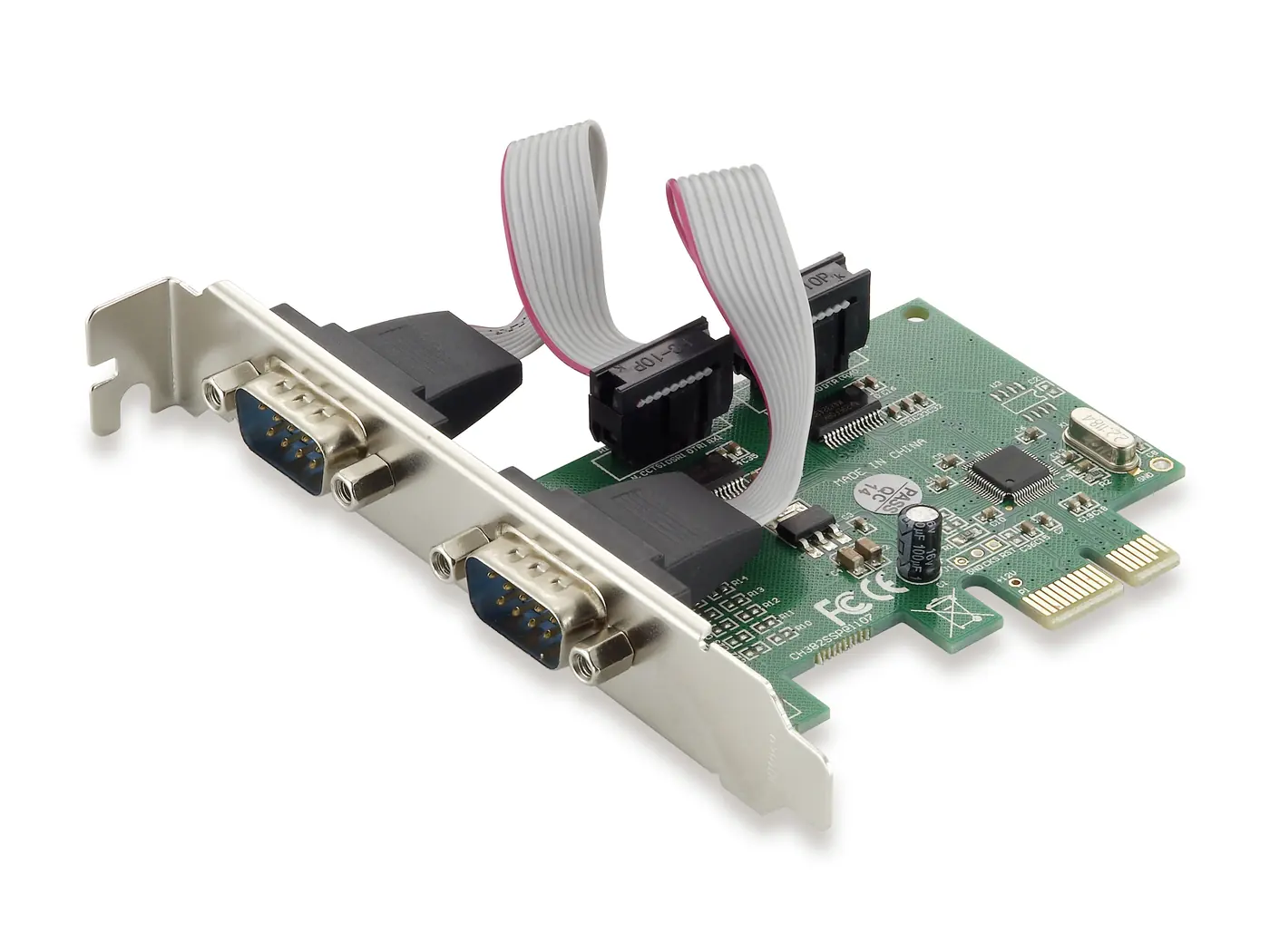 PCI EXPRESS CARD 2-PORT SERIAL