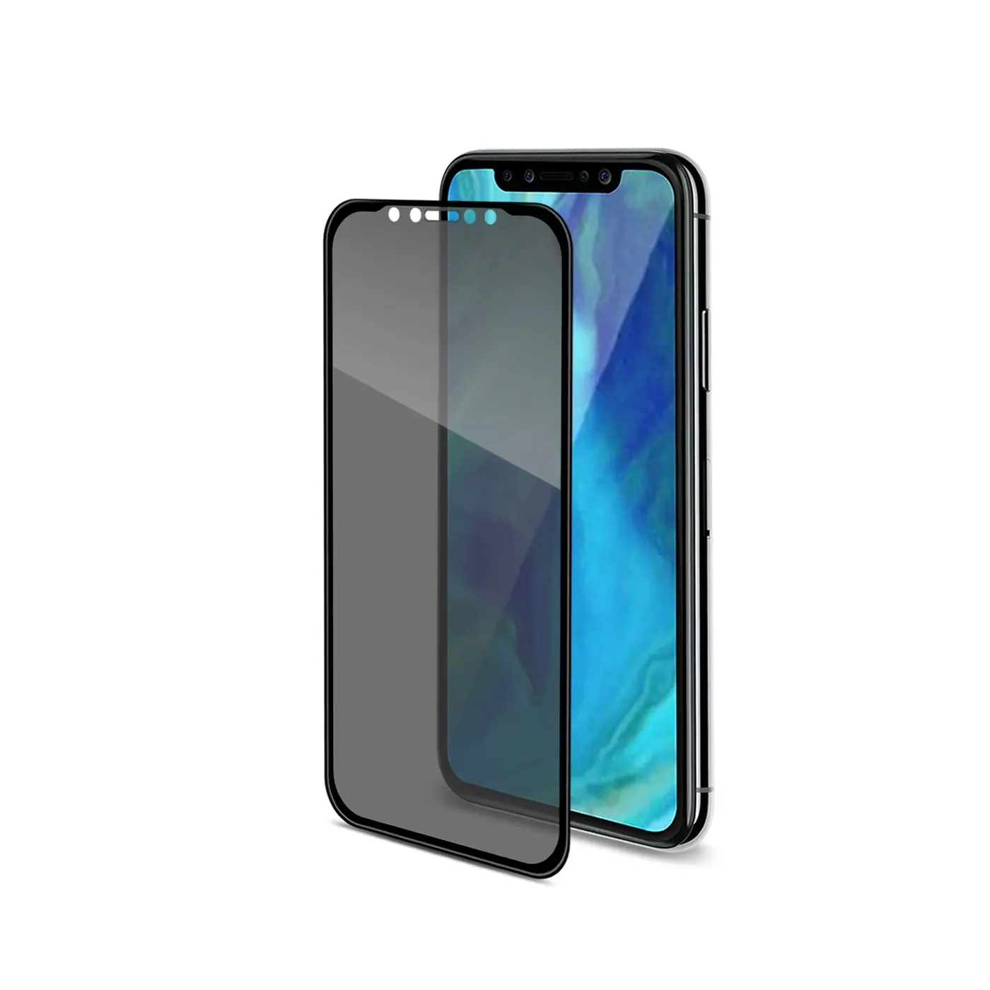 PRIVACY 3D GLASS IPHONE XS MAX BLK