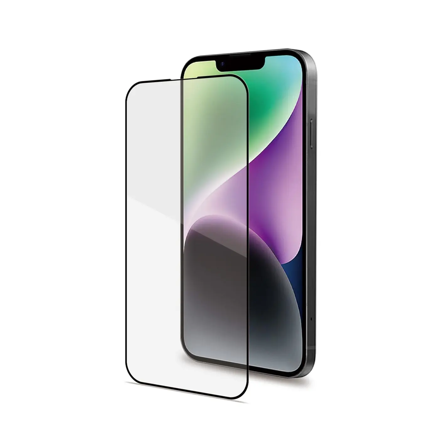 FULL GLASS IPHONE 15 BLACK