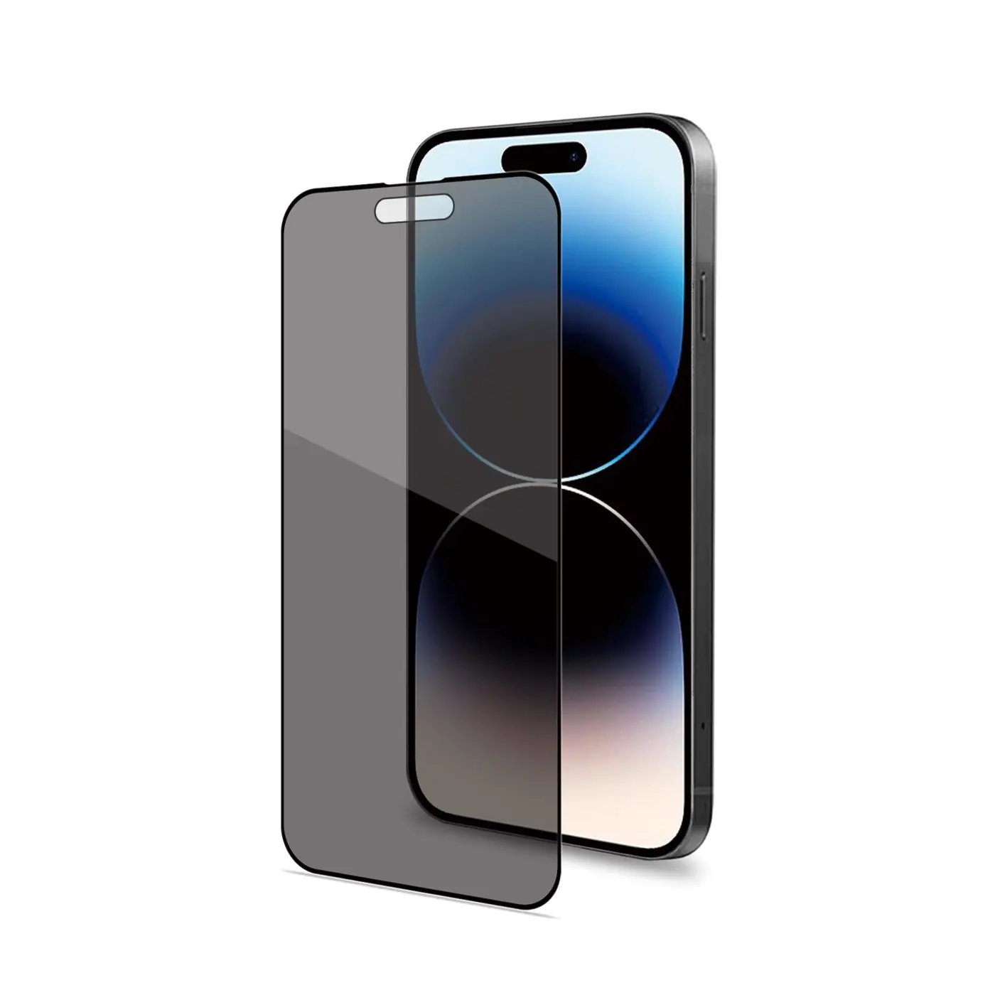 PRIVACY GLASS IPHONE 15 PRO BLACK