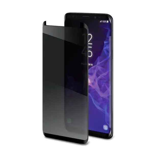 PRIVACY 3D GLASS GALAXY S9+ BLACK