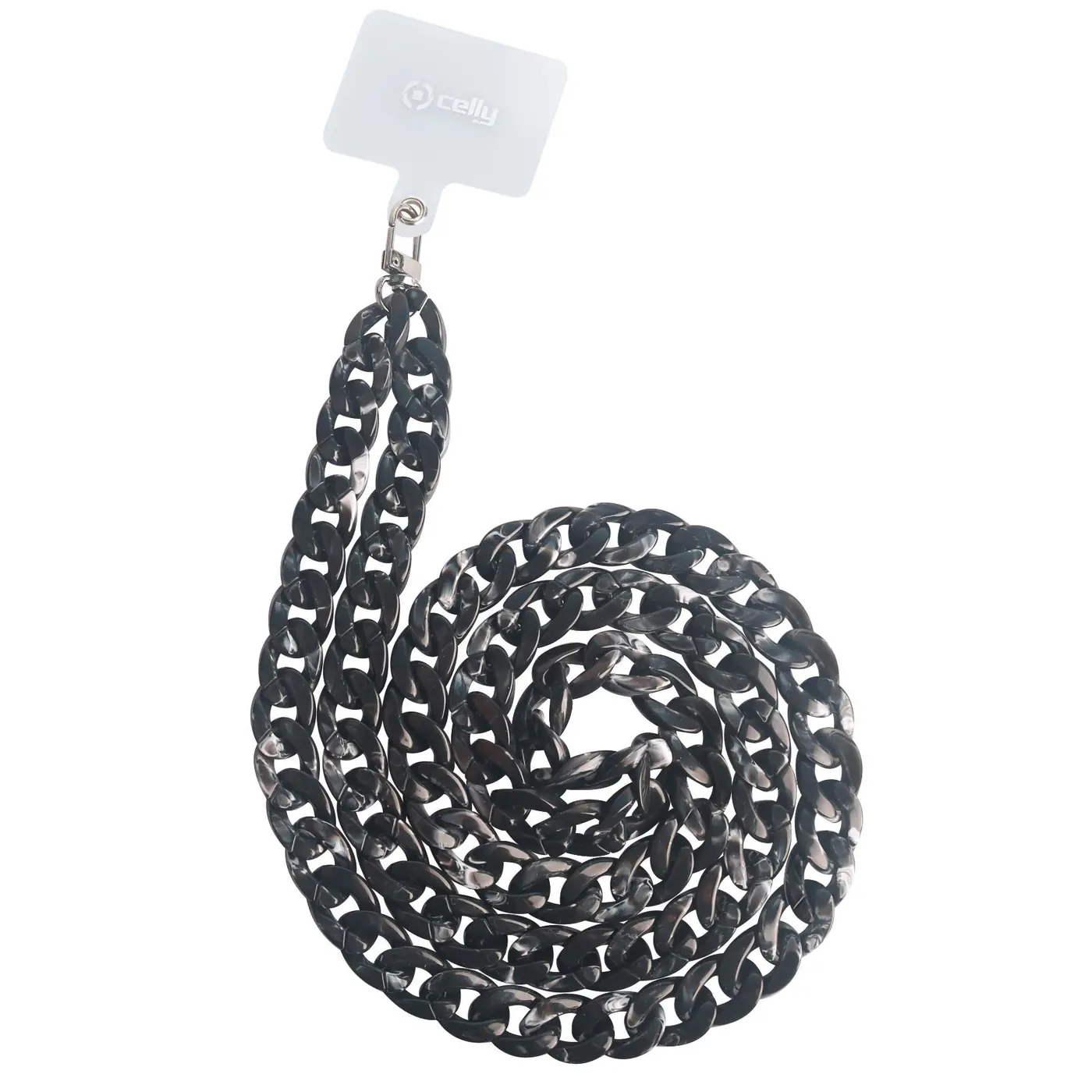 NECK LACET MARBLE BLACK