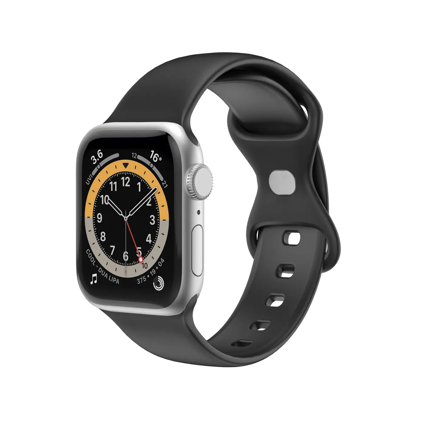 APPLE WATCH 38/40/41 SILICONE BLACK