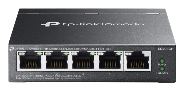OMADA SWITCH 5 PORT MANAGED