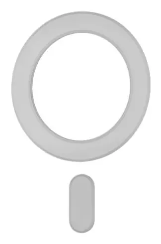 MAG RING + ADAPTER WHITE