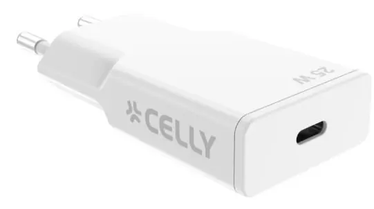 USB-C SLIM WALL CHARGER 25W WHITE