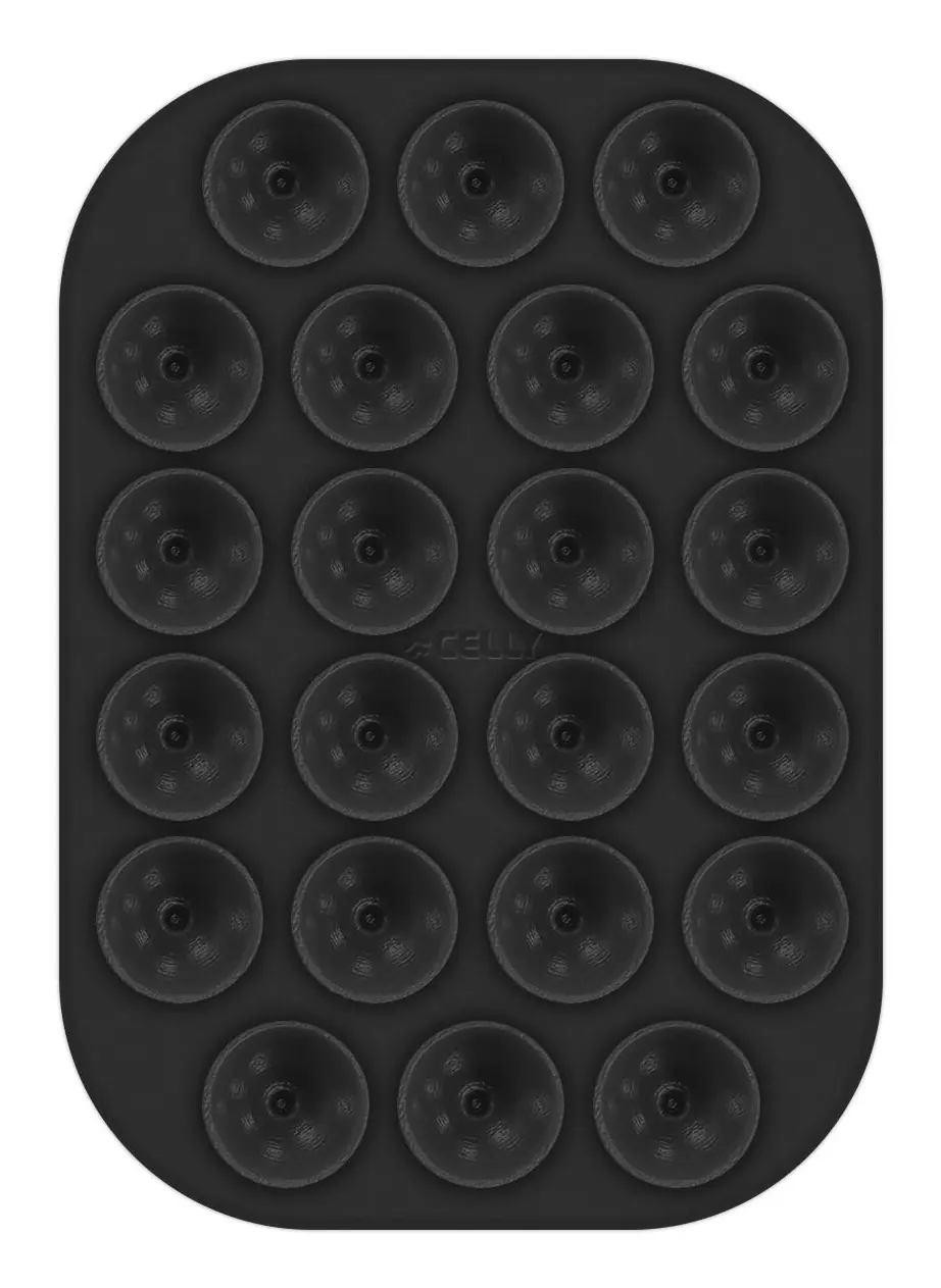 SUCTION CUP RECTANGLE BK