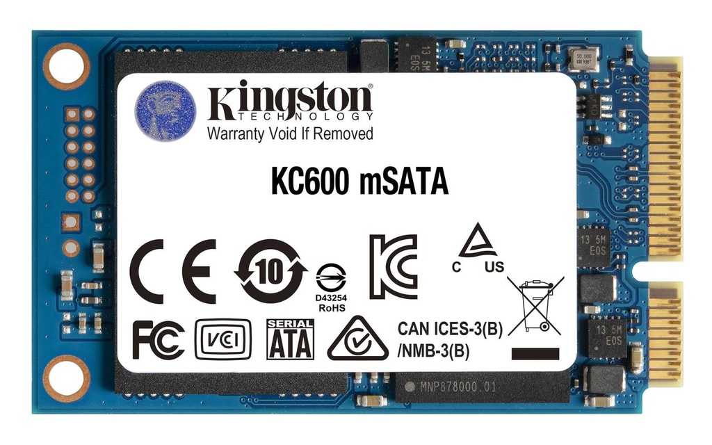 512G SSD KC600 MSATA