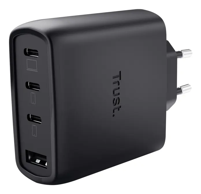 MAXO 65W 4P GAN CHARGER BLK
