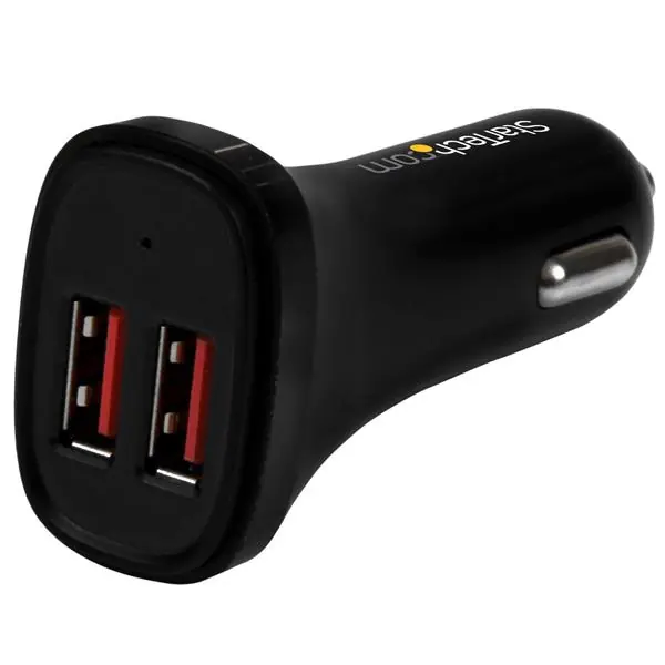 CARICATORE AUTO 2XUSB 24W/4.8A