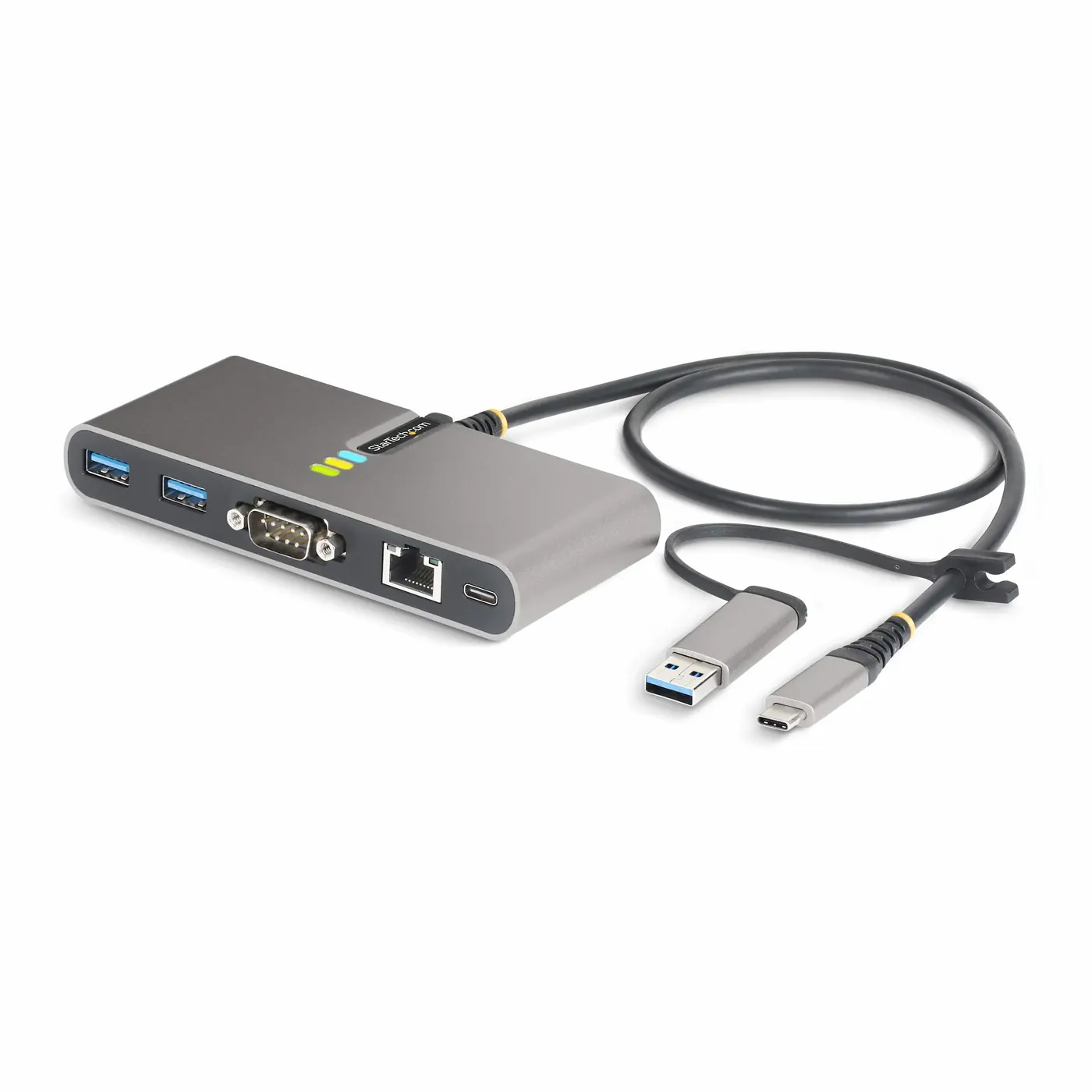 HUB USB-C/USB-A - GBE - RS232