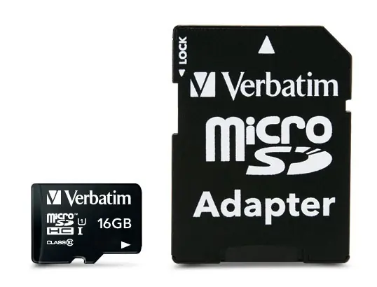 MICRO SDHC -16GB- CLASS 10+ ADATTAT