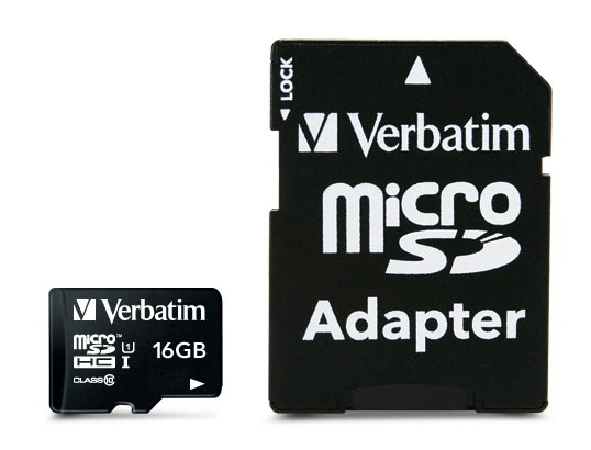 MICRO SDHC -16GB- CLASS 10+ ADATTAT