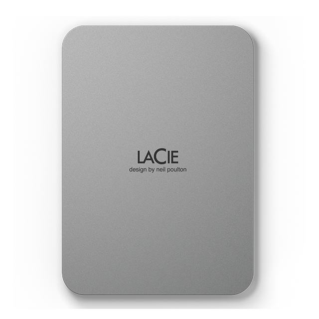 4TB LACIE MOBILE D.USB-C 3.1 SILVER