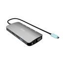DOCKING USB-C METAL NANO 3X DISPLAY