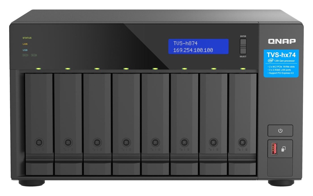 8-BAY QUTS HERO NAS 32GB