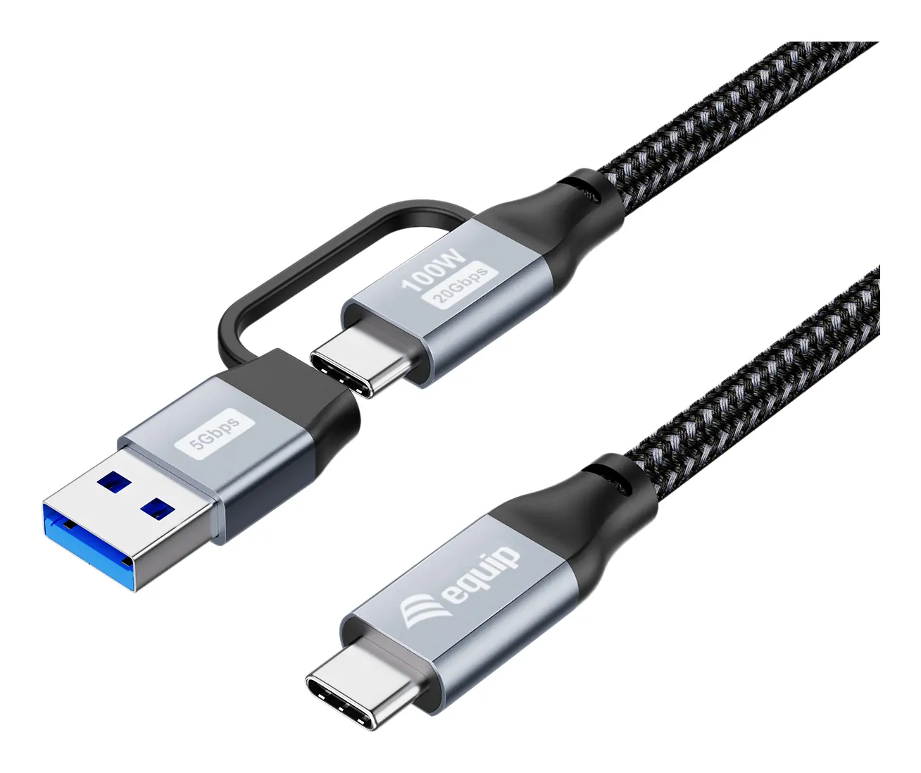 2 IN 1 USB 3.2 GEN 2X2 C TO C 3M