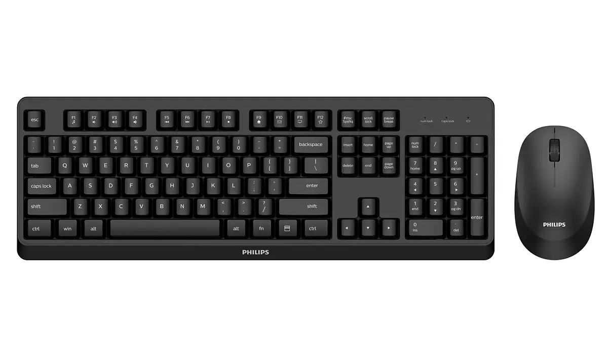 MOUSE+TASTIERA WIRELESS 2.4 GHZ
