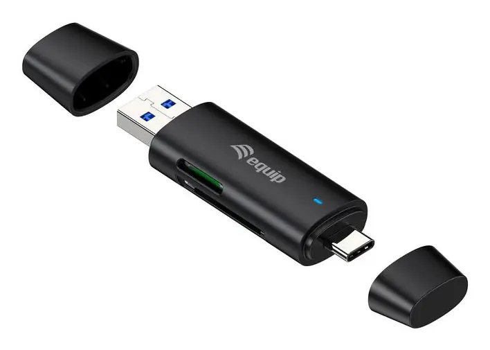 DUAL CONNECTOR CARD READER 5GBPS,