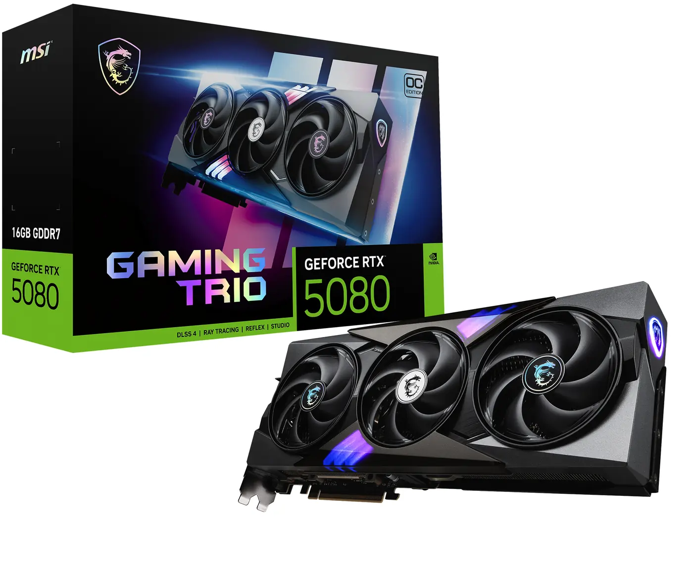 RTX 5080 16G GAMING TRIO OC