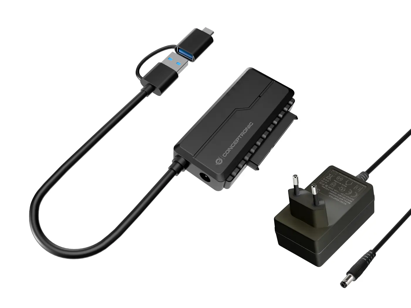USB 3.0 SATA ADAPTER WITH POWER AD.