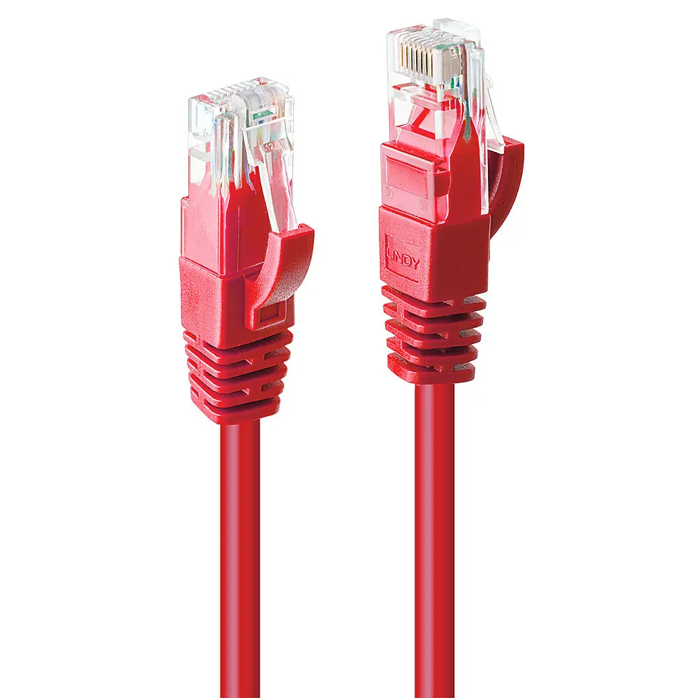CAVO CAT. 6 U/UTP ROSSO 10M