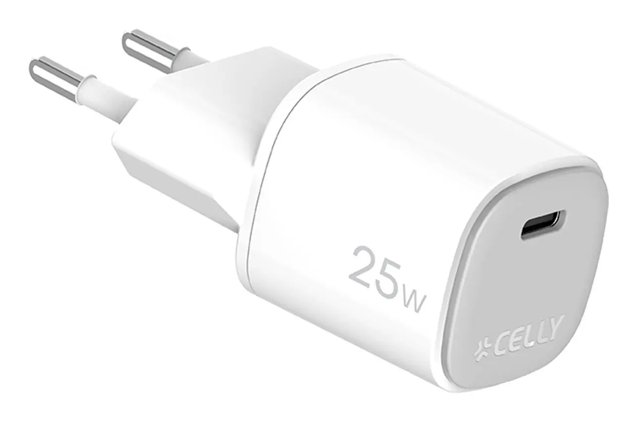 USB-C WALL CHARGER GAN 25W WHITE