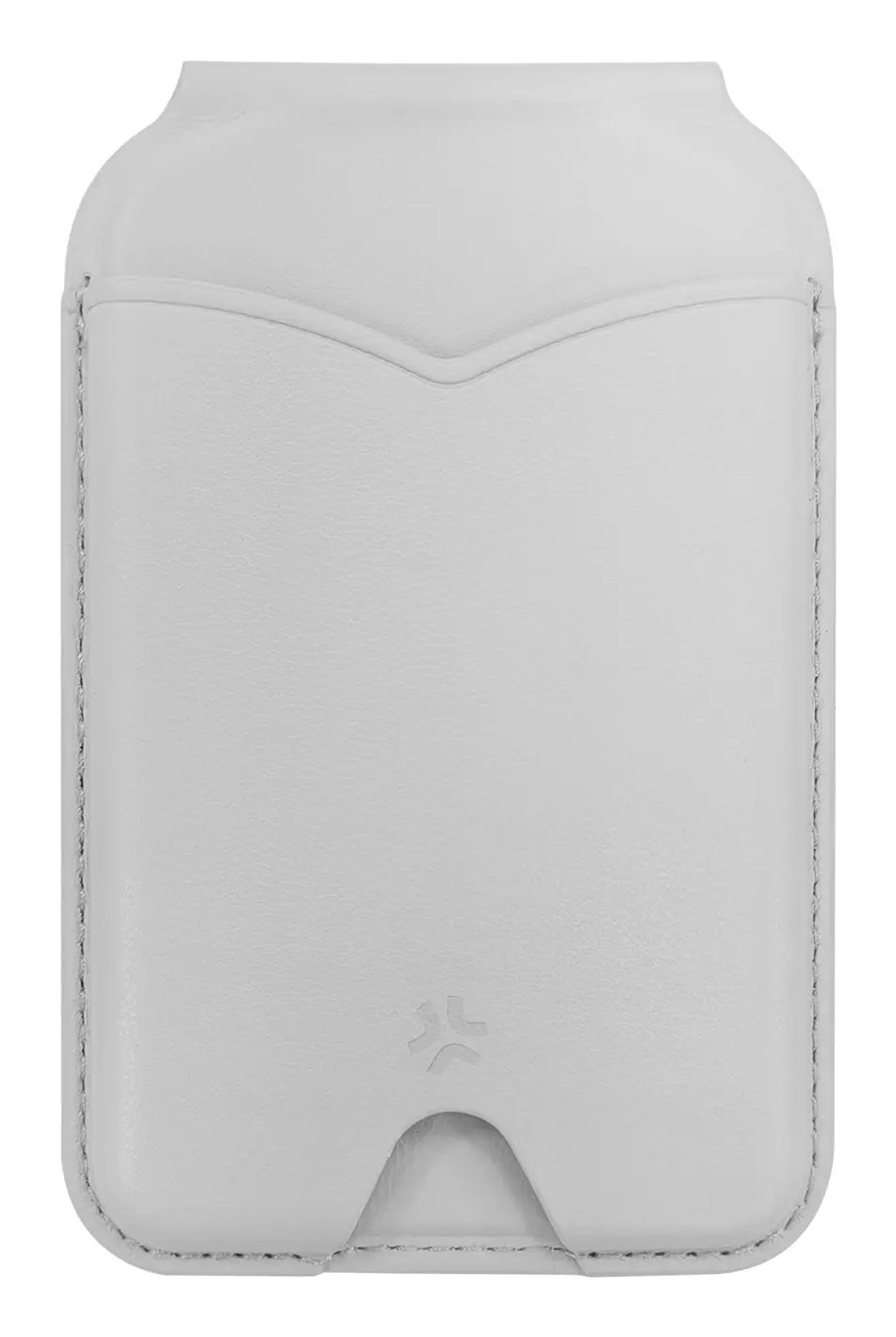 CARD HOLDER WITH MIRROR WHITE