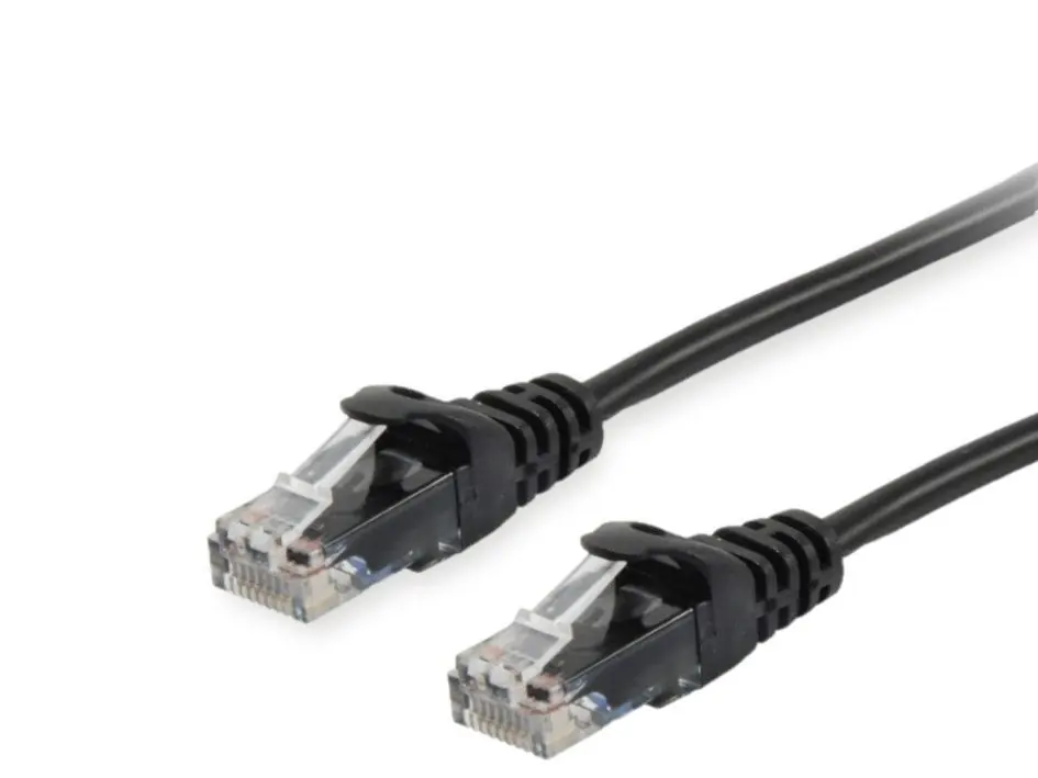 U/UTP C6 PATCH CABLE  1.5M BLACK