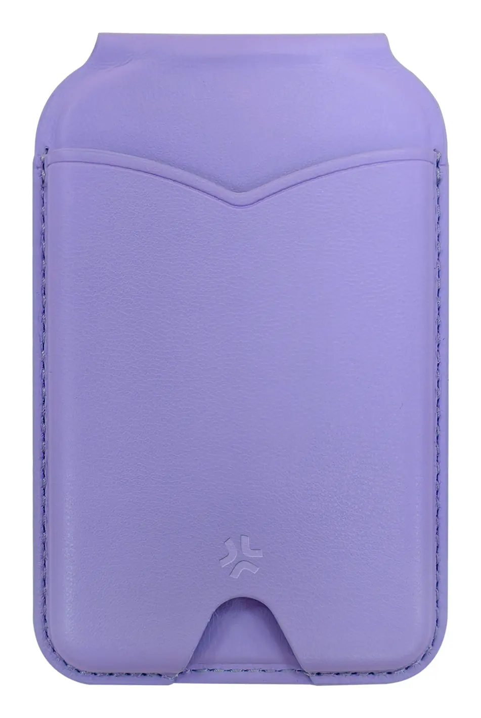 CARD HOLDER WITH MIRROR VIOLET