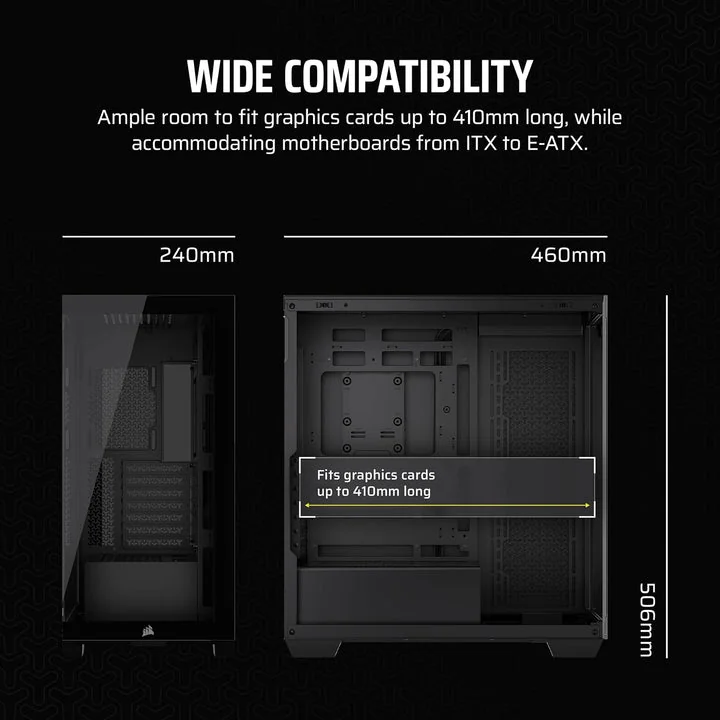 3500X TEMPERED GLASS MID-TOWER B