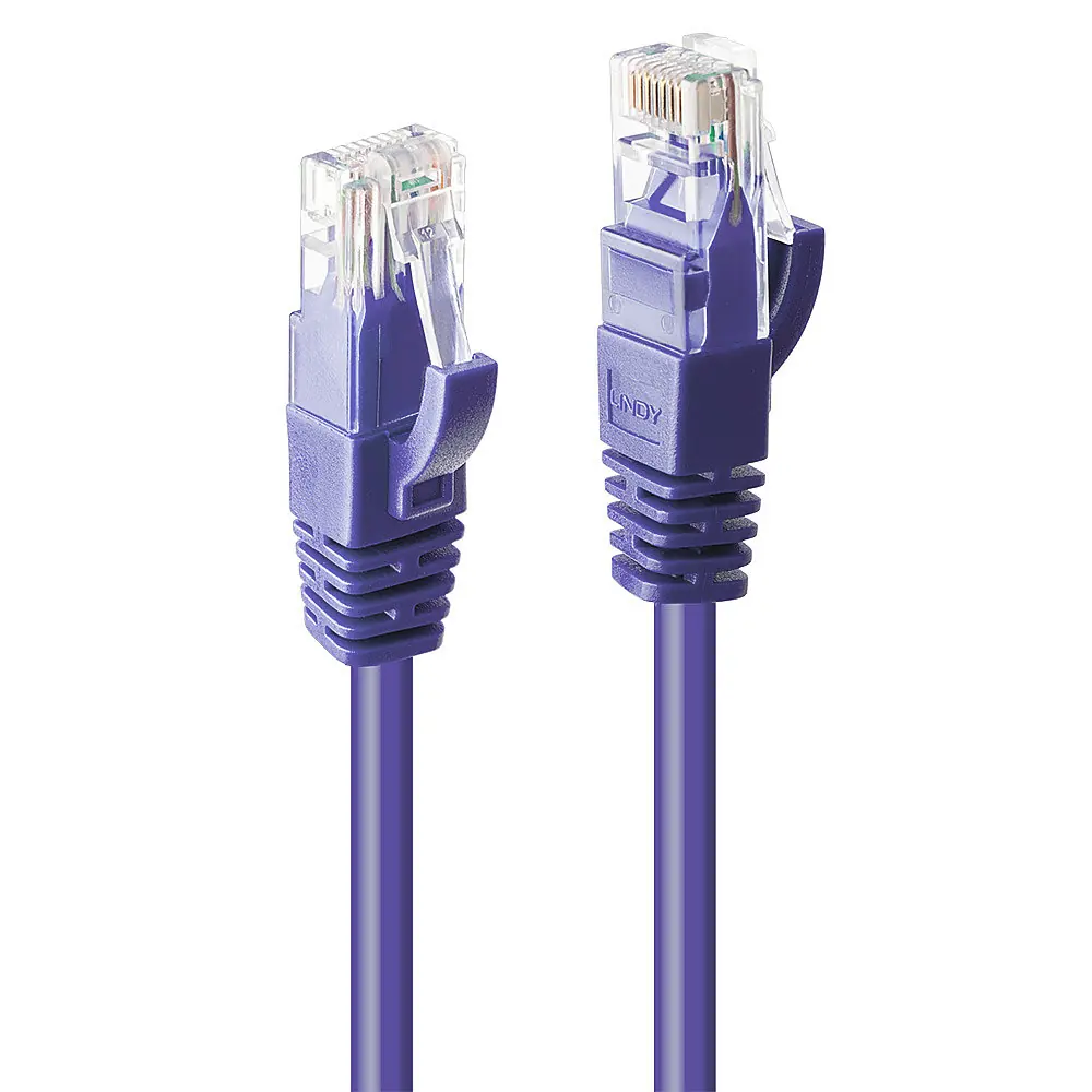 CAVO CAT. 6 UTP VIOLA  3M