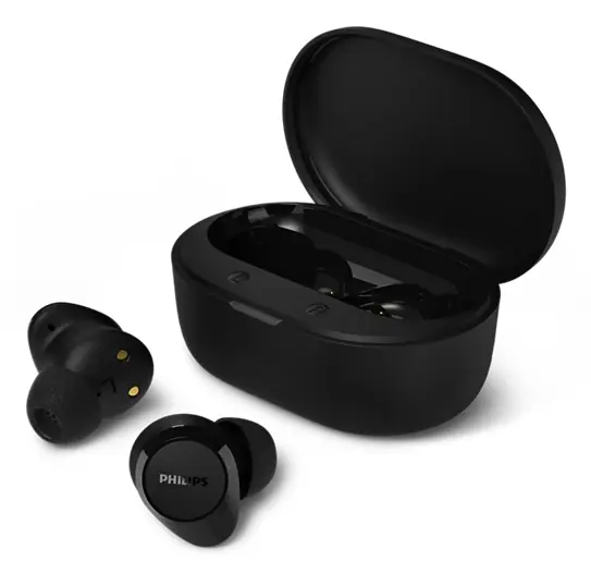 AURICOLARI TRUE WRLS BT MIC NERO