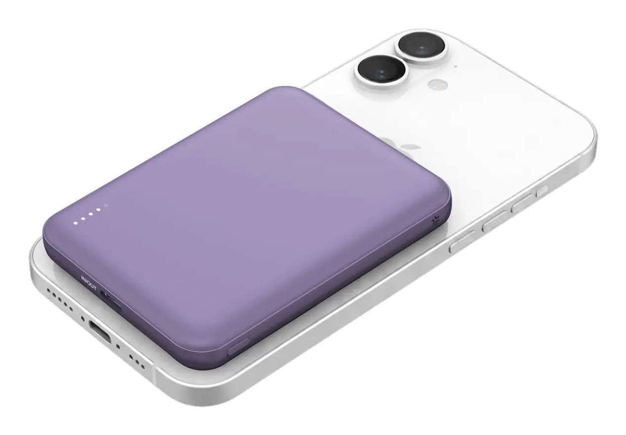 POWERBANK 5000 MAGSAFE VIOLET