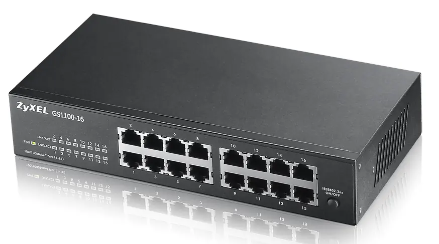 GS-1100-16E - SWITCH UNMANAGED