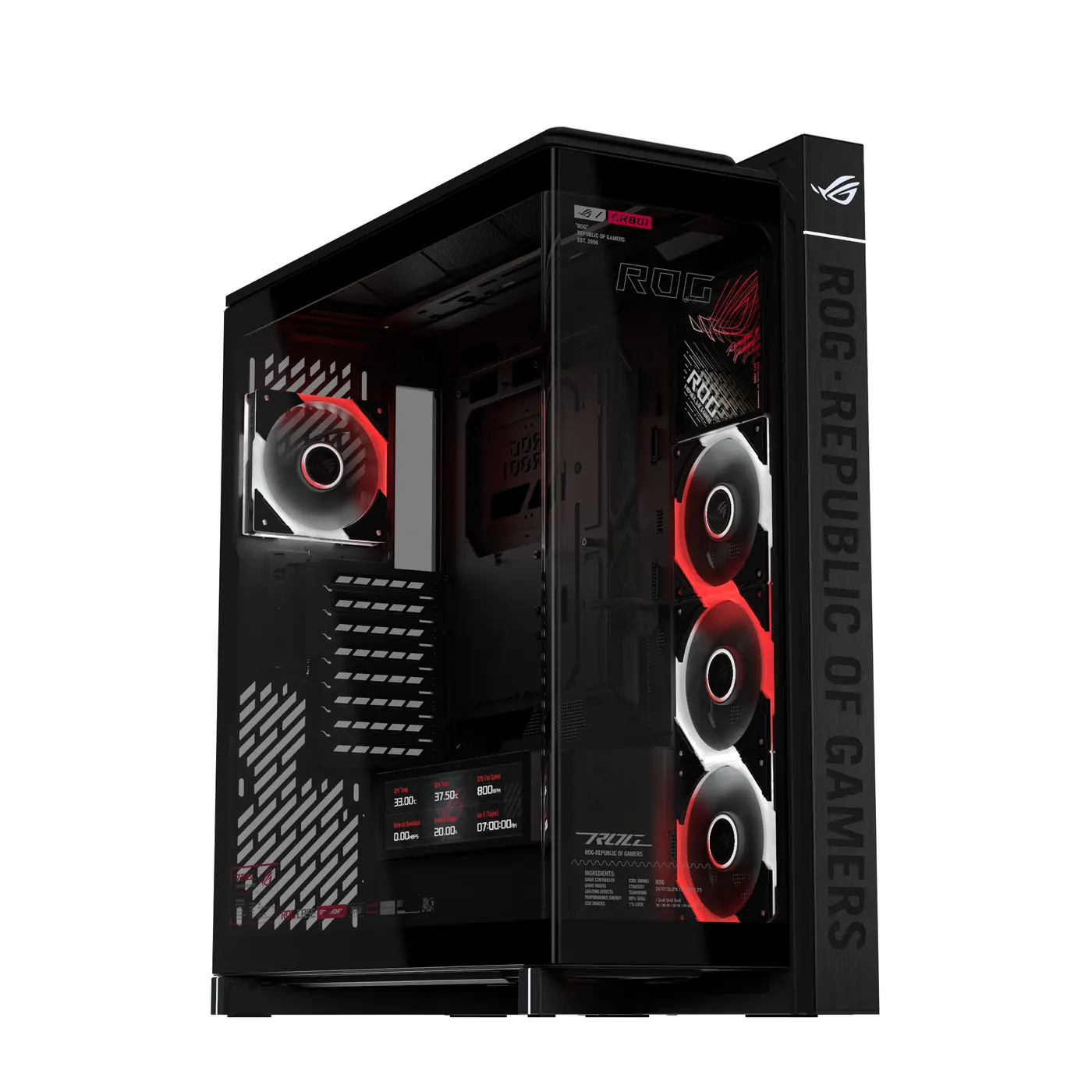 ROG CRONOX GR801 CURVE TG ARGB BLAC