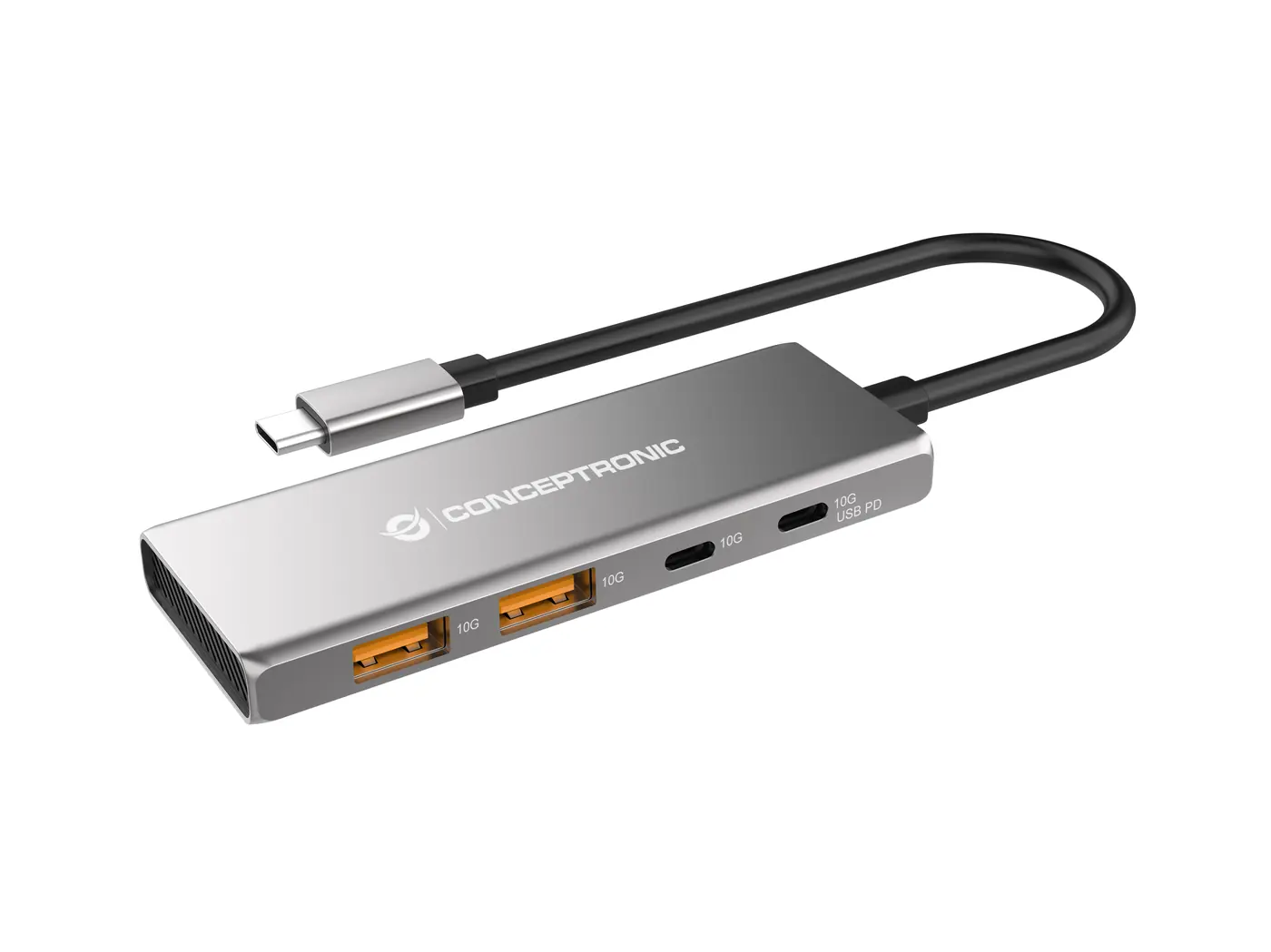 4-PORT USB 3.2 GEN 2 HUB, 10GBPS, U