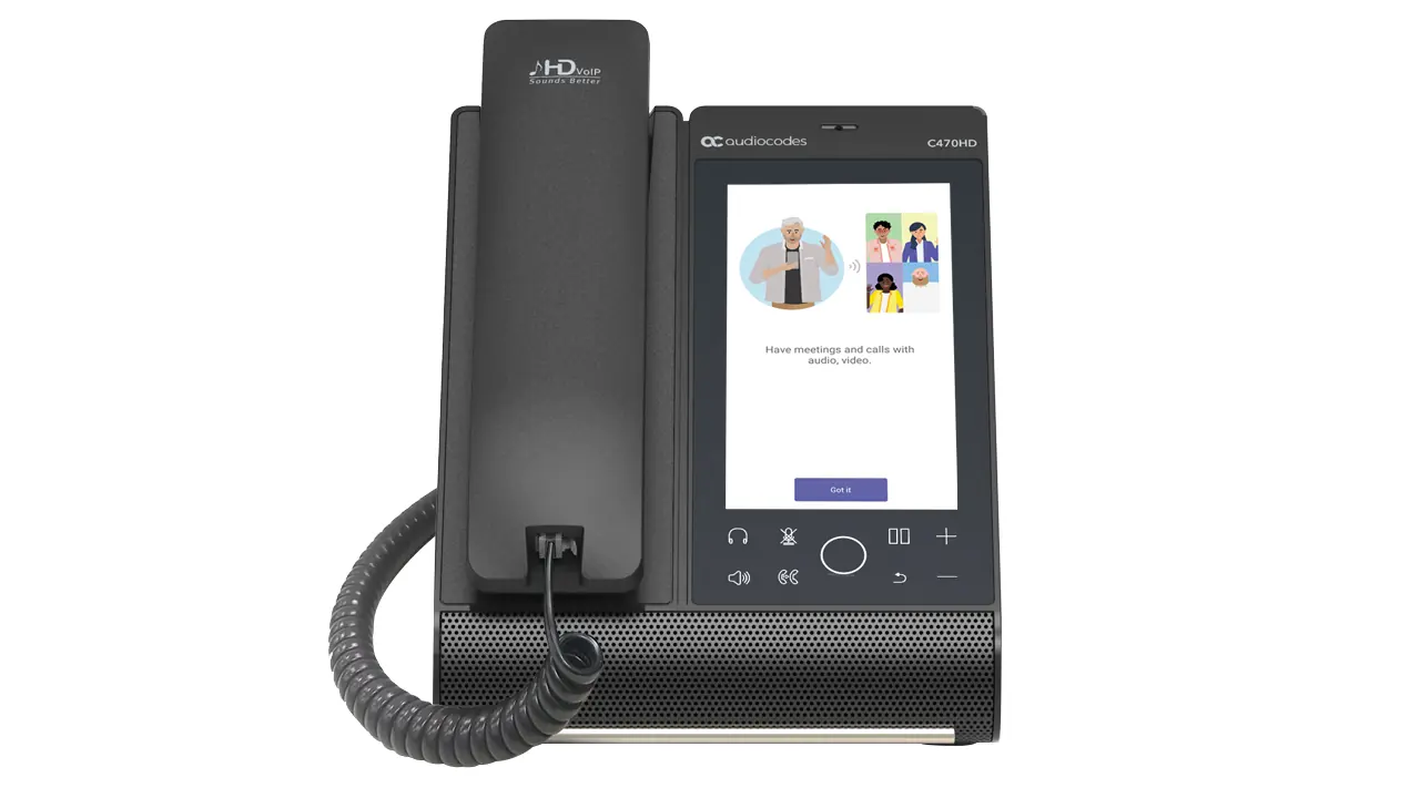 C470HD IP-PHONE W/INT.BT E DUAL