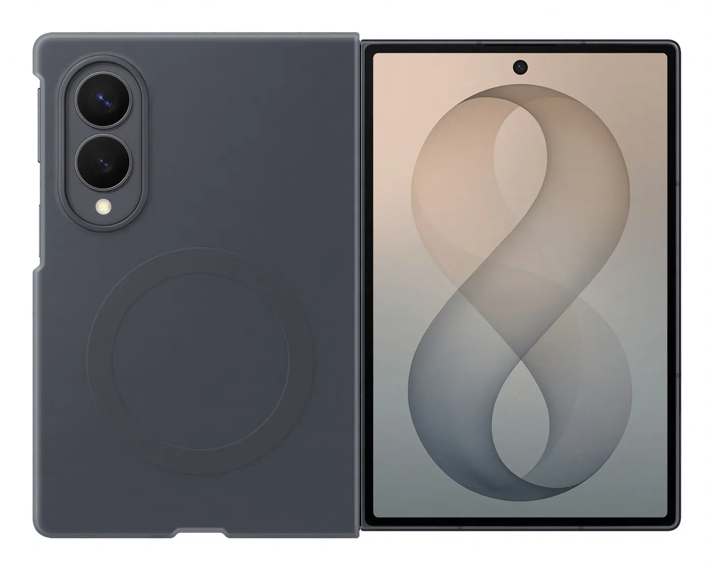 SILICONE COVER BLACK FOLD8