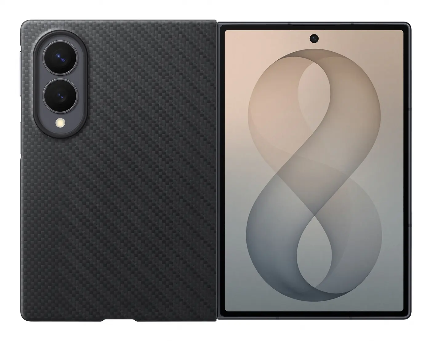 CARBON COVER BLACK FOLD8