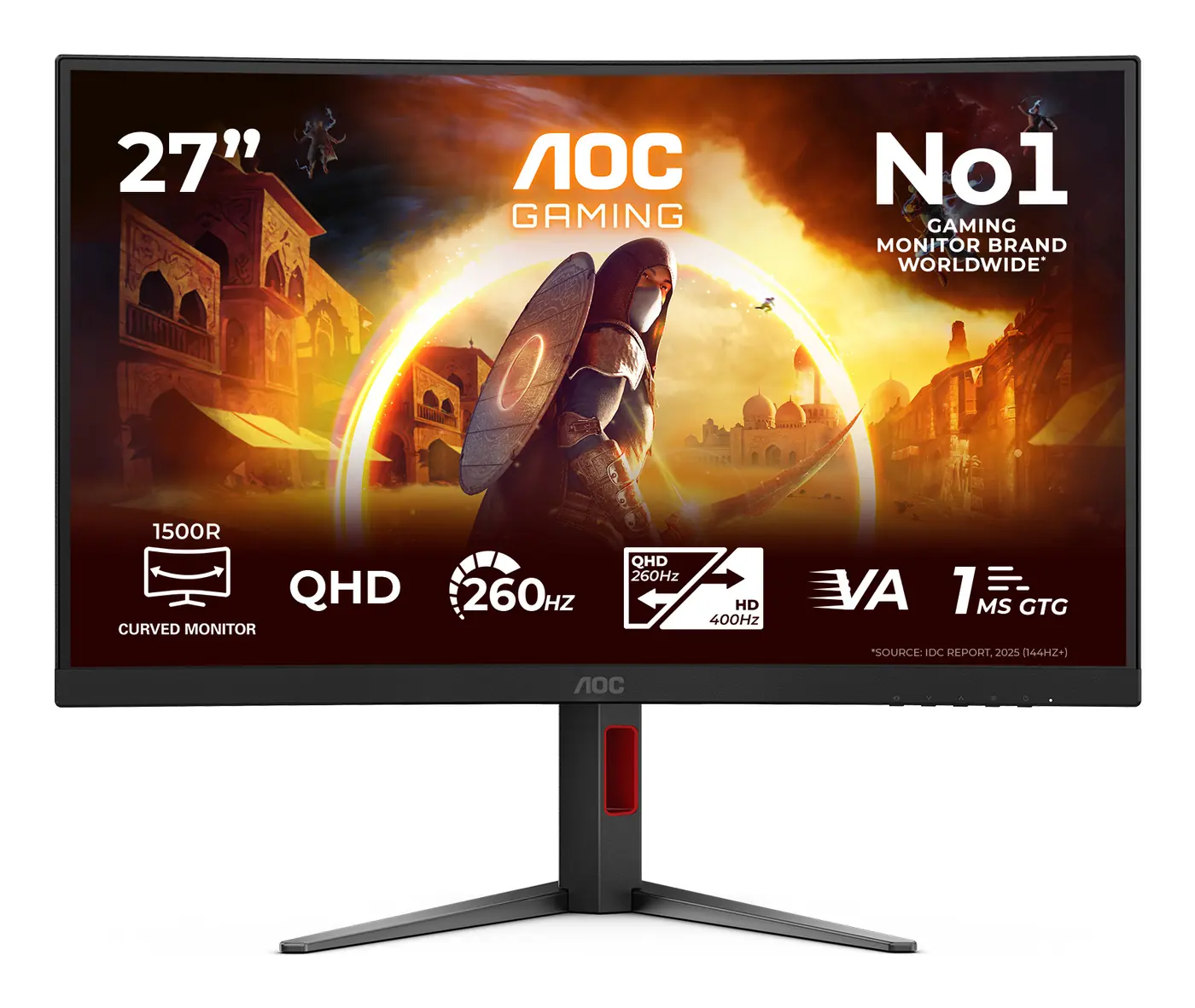 27 MONITOR 2560X1440 REG ALT CURVO