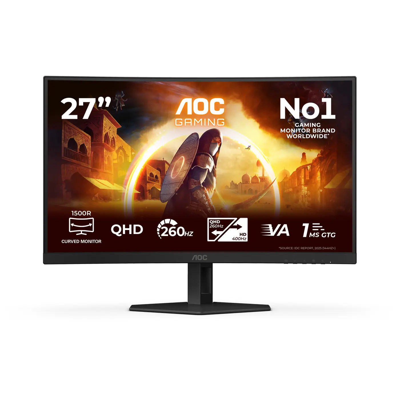 27 MONITOR 2560X1440 CURVO 2HDMI