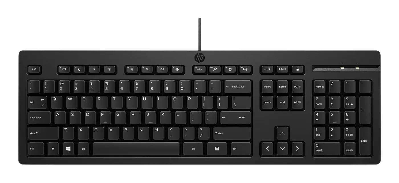 TASTIERA HP 125 WIRED USB G2 ENGLIS