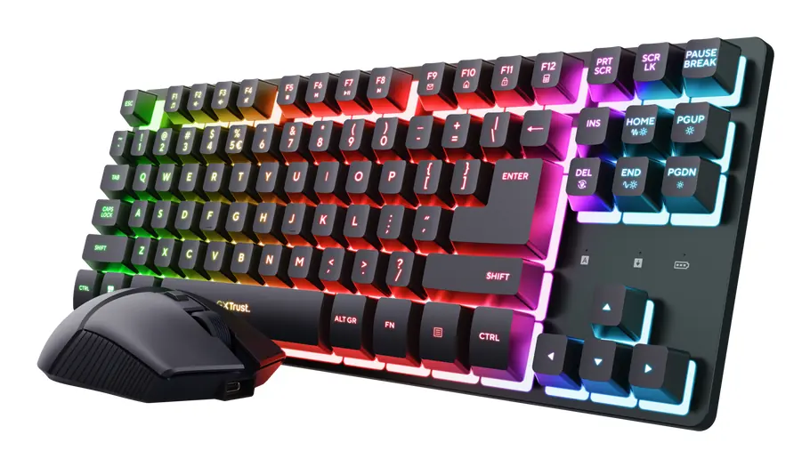GXT832 THADO WRLS KB&M SET BLK IT
