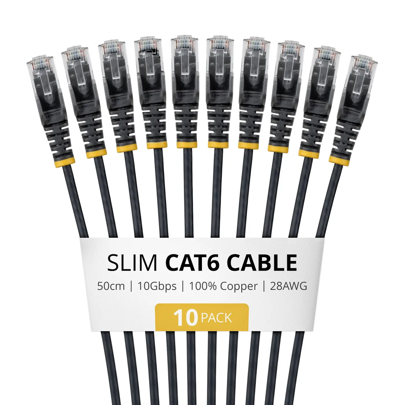 SLIM CAT6 CABLE PACK
