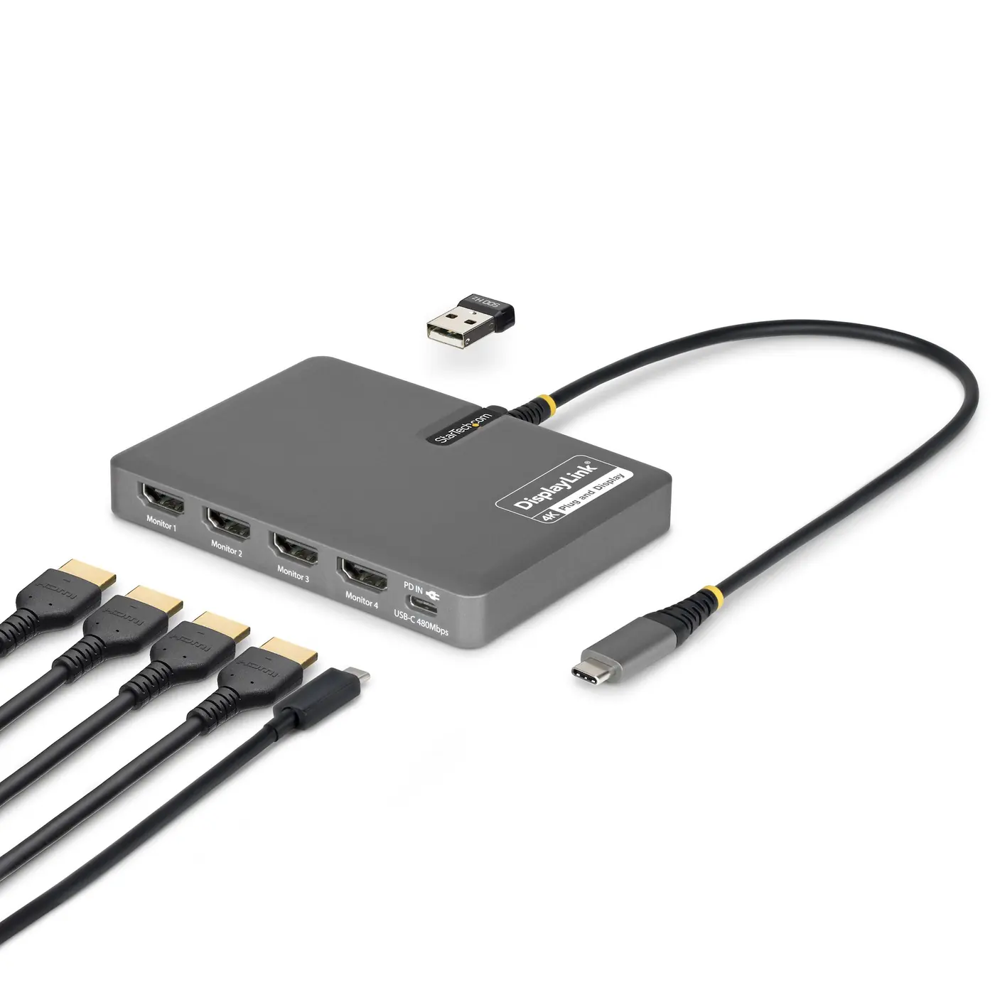 4-PORT USB-C TO HDMI