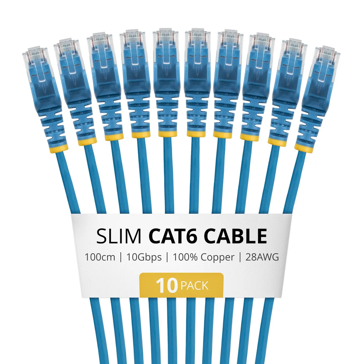 SLIM CAT6 CABLE PACK