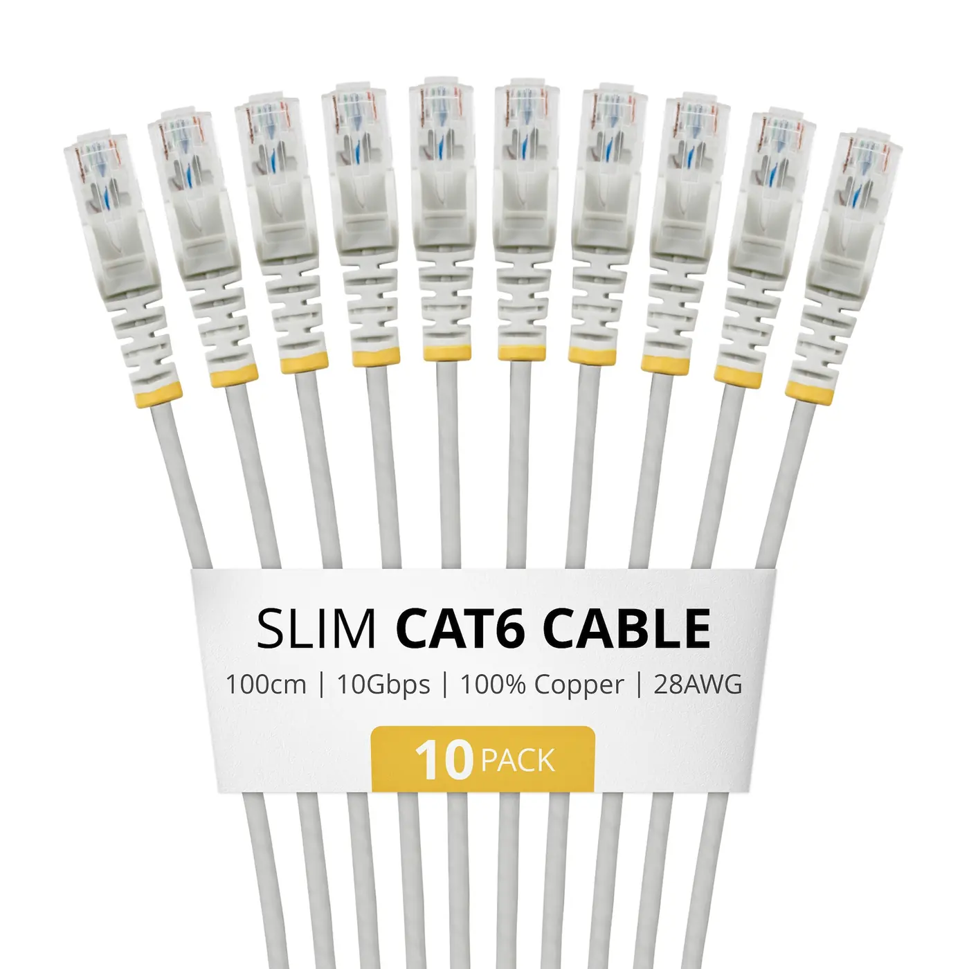 SLIM CAT6 CABLE PACK