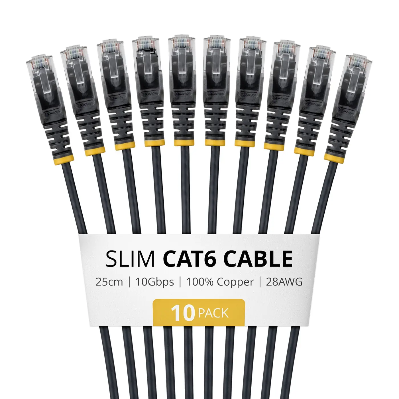 SLIM CAT6 CABLE PACK